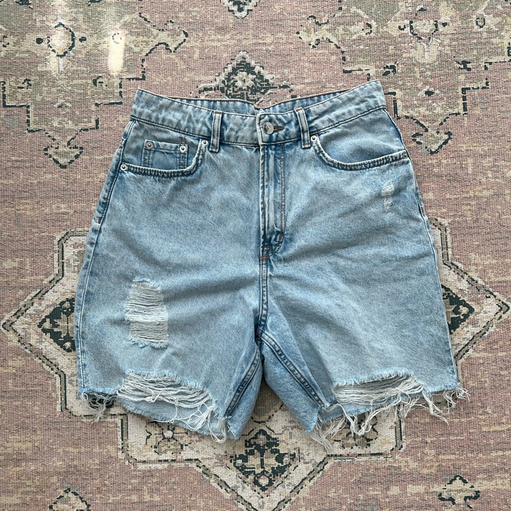 H&M Distressed Shorts